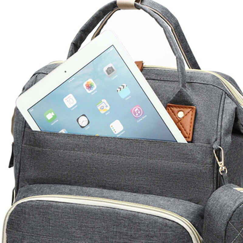 WOMEN'S BACKPACK LARGE CAPACITY WATERPROOF OXFORD CLOTH MUMMY BAG DIAPER STORAGE FASHION