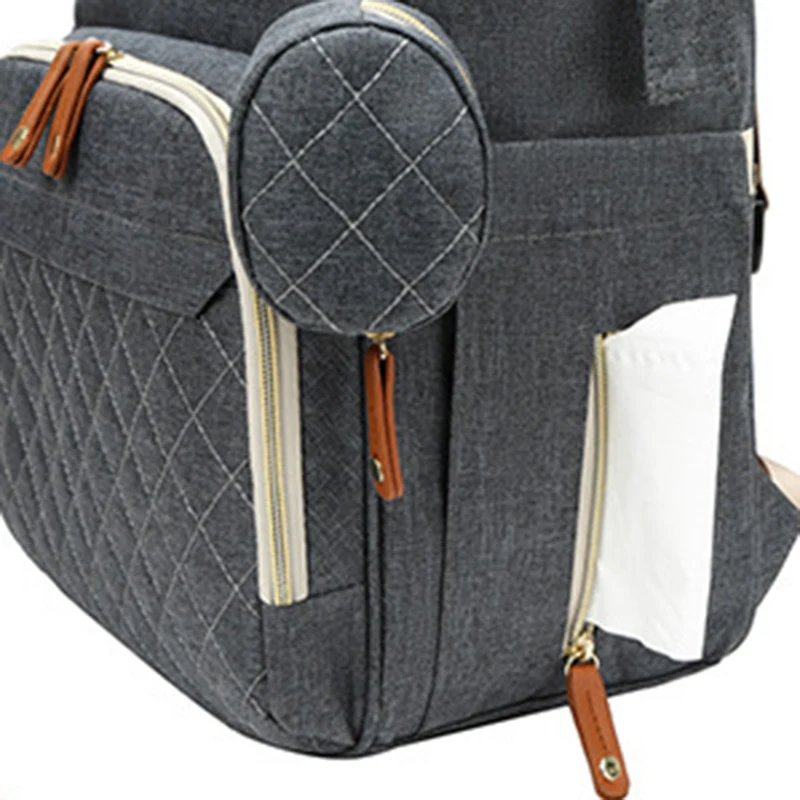 WOMEN'S BACKPACK LARGE CAPACITY WATERPROOF OXFORD CLOTH MUMMY BAG DIAPER STORAGE FASHION