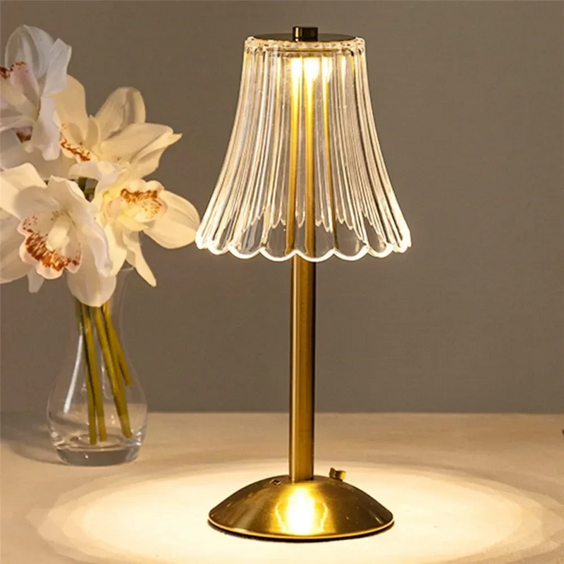 LED TOUCH TABLE LAMP USB NIGHT LIGHT EYE-PROTECTION READING LIGHT