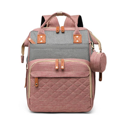 WOMEN'S BACKPACK LARGE CAPACITY WATERPROOF OXFORD CLOTH MUMMY BAG DIAPER STORAGE FASHION