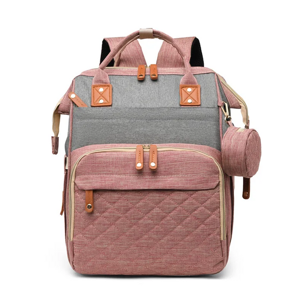 WOMEN'S BACKPACK LARGE CAPACITY WATERPROOF OXFORD CLOTH MUMMY BAG DIAPER STORAGE FASHION