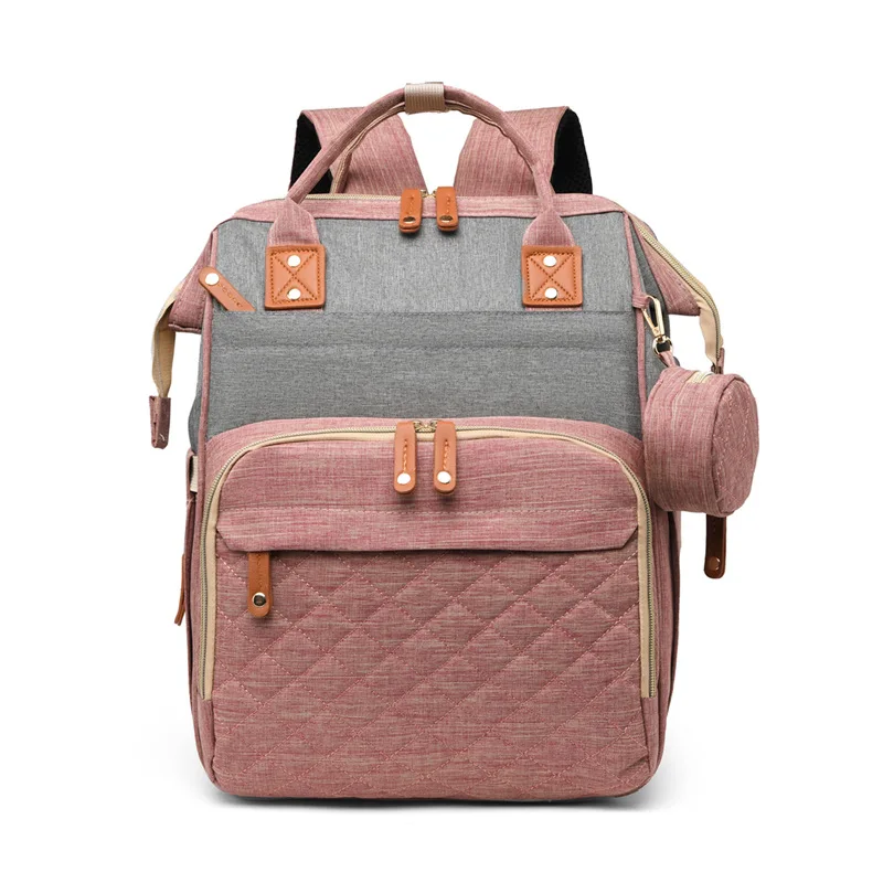 WOMEN'S BACKPACK LARGE CAPACITY WATERPROOF OXFORD CLOTH MUMMY BAG DIAPER STORAGE FASHION