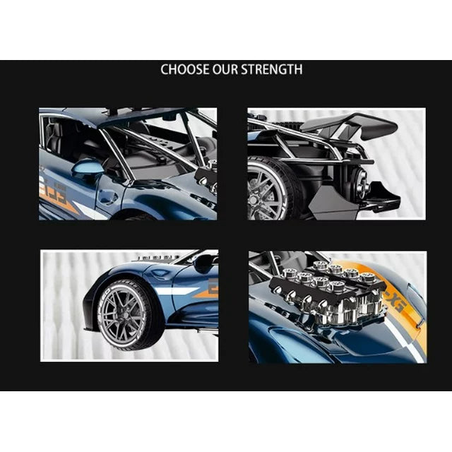 SMART REMOTE CONTROL ALLOY METAL SUPER CAR