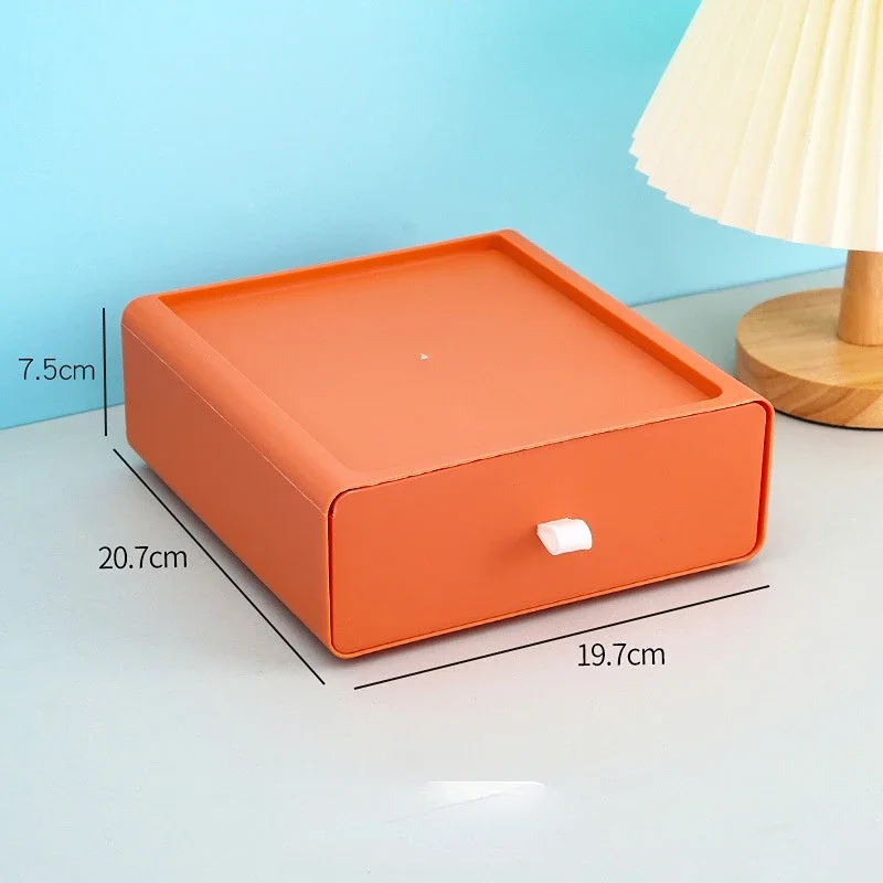1 PIECE DESKTOP COSMETICS STORAGE BOX DRAWER SHELF STATIONERY ORGANIZER