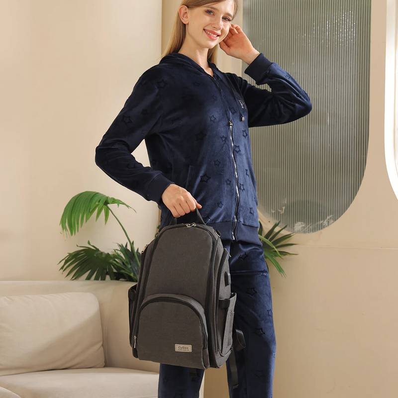 WATERPROOF MOMMY BAG HIGH-END MULTI-FUNCTIONAL BACKPACK