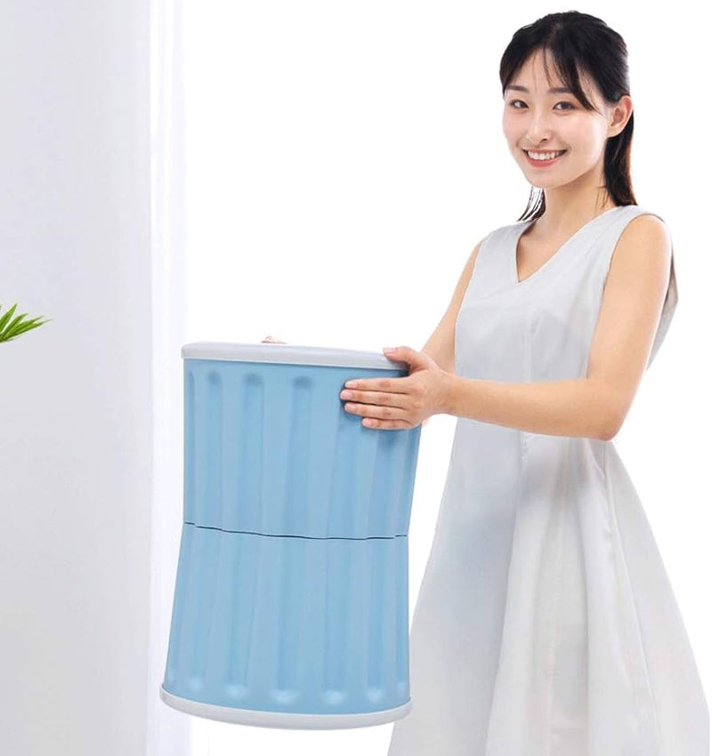 2 PIECES PLASTIC STORAGE CHAIR OTTOMAN FURNITURE FOR LIVING ROOM