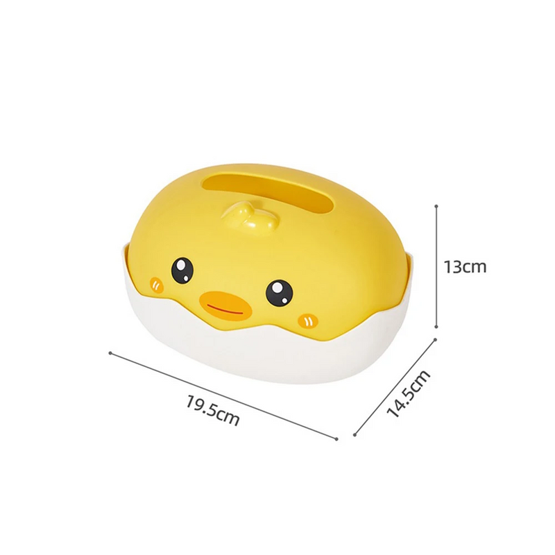 CARTOON CHICKEN TISSUE BOX UNIQUE DESIGN EASY TO USE