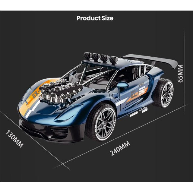 SMART REMOTE CONTROL ALLOY METAL SUPER CAR