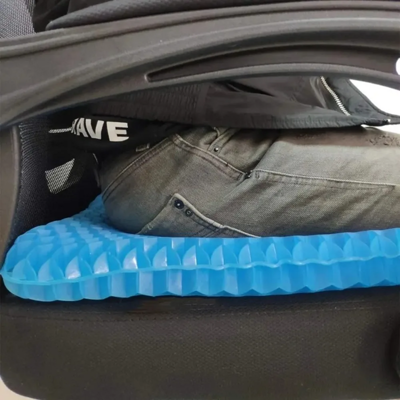 SUMMER GEL SEAT CUSHION BREATHABLE HONEYCOMB DESIGN FOR PRESSURE RELIEF BACK TAILBONE PAIN HOME OFFICE CHAIR CARS WHEELCHAIR