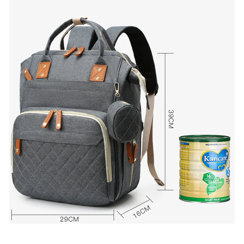 WOMEN'S BACKPACK LARGE CAPACITY WATERPROOF OXFORD CLOTH MUMMY BAG DIAPER STORAGE FASHION