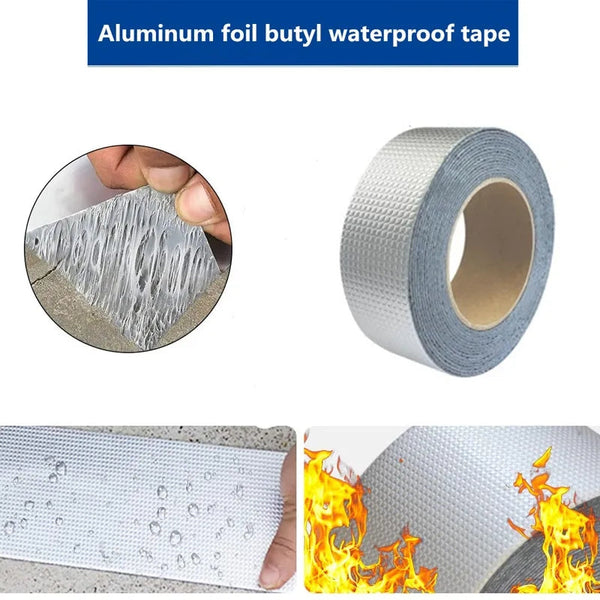BUTYLE FOIL ALUMINIUM TAPE