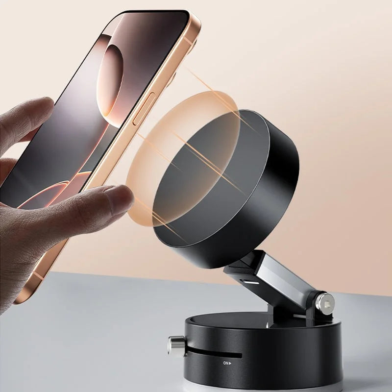 360° Rotation Vacuum Magnetic Suction Cup Car Phone Holder Stand Car Mount