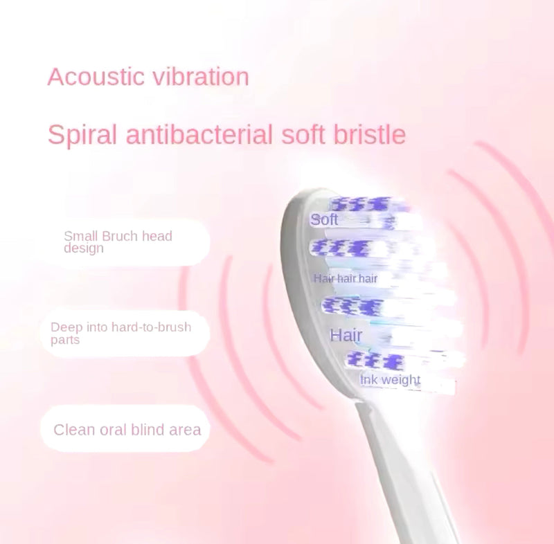 ULTRADENT ECLECTRIC TOOTHBRUSH WITH 2X EXTRA BRUSH-HEADS