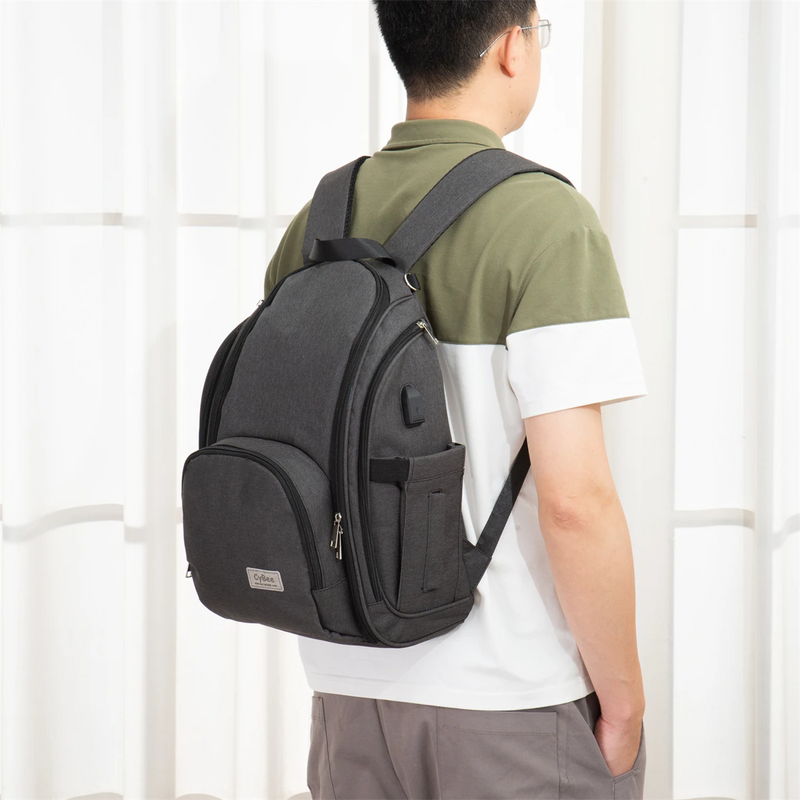 WATERPROOF MOMMY BAG HIGH-END MULTI-FUNCTIONAL BACKPACK