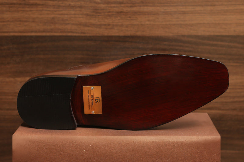 DB-014 - Handmade Men Pure Leather Shoe For Men