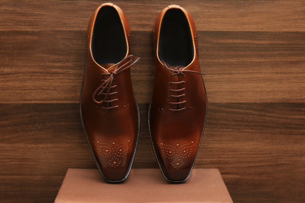 DB-014 - Handmade Men Pure Leather Shoe For Men