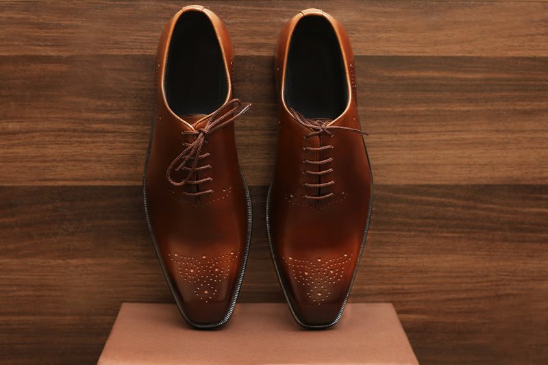 DB-014 - Handmade Men Pure Leather Shoe For Men