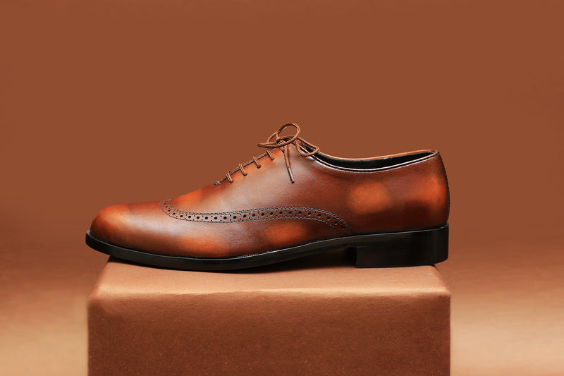 DB-016 - Men Pure Leather Shoe