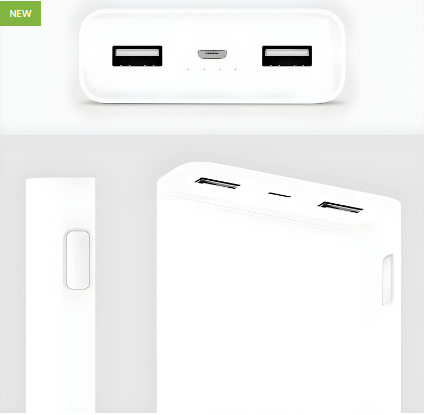 MI Powerbank High-Capacity 20000mAh Portable Fast Charging