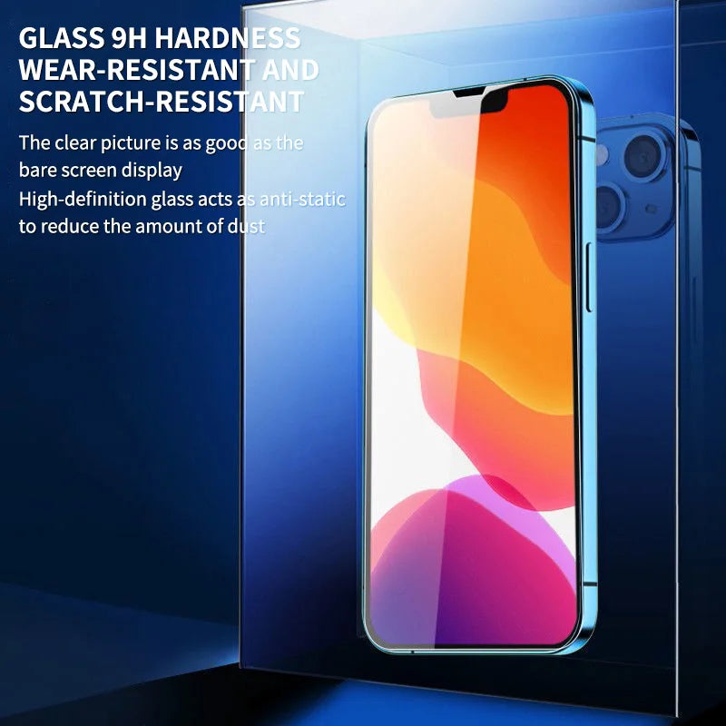 iPhone Glass Screen Protector With Applying kit