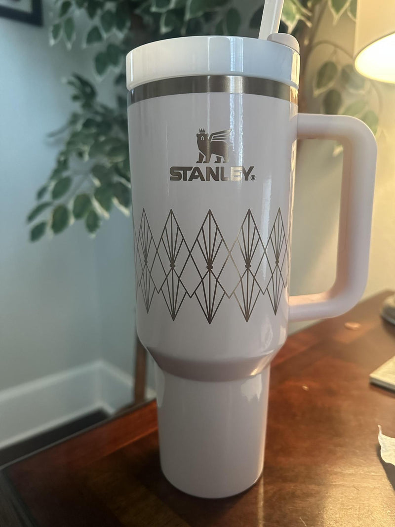DECO STANLEY QUENCHER H2.0 TUMBLER 40OZ - CREAM GLOSS