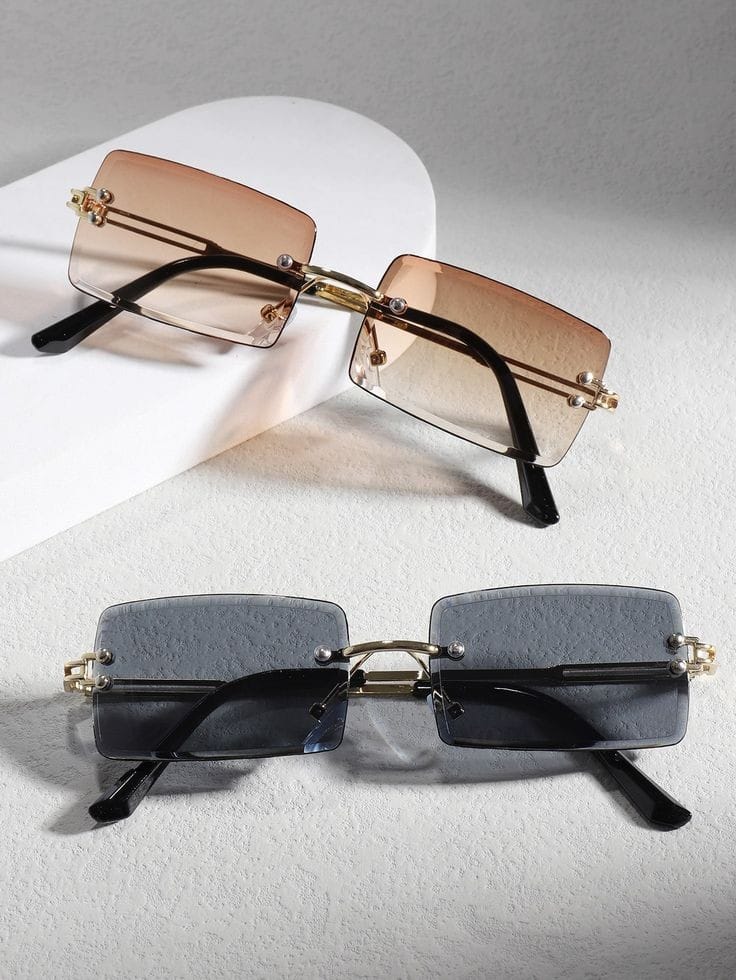 UV Protection Retro Square Sunglasses